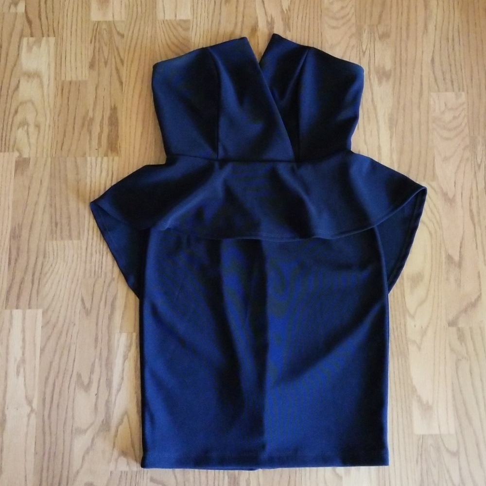 Mystic Navy Peplum